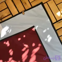 زیرانداز تعویض کودک و نوزاد صددرصد ضدآب طوسی زرشکی