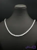 گردنبند تنیسی نگین ریز