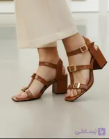 صندل شيك زنانه پاشنه‌دار در چهار رنگ پاشنه پنج سانت،با کیفیت سایز۳۷تا۴۰