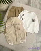 3 تیکه وست و بلوز شلوار alo (L_3XL)