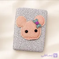 آینه جیبی کنفی طرح خرگوش دو طرفه