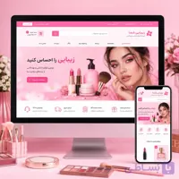 طراحی سایت فروشگاهی لوازم آرایشی