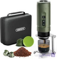اسپرسوساز پرتابل شارژی HIBREW H4C مدل Explorer | اسپرسوساز مسافرتی کپسولی و پودری