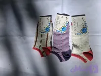 جوراب طرح برجسته پیچدار /کد019