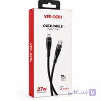 کابل تایپ سی به لایتنینگ 27 واتی ون دنز VD-DC19CL