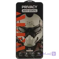گلس گوشی Galaxy A05S / A05 / A06 / Redmi 13C / Poco C65 / Honor X7 / Honor X7A / Nova Y70 / Nova Y70 Plus / Realme C51 / Realme C53 / Realme Note 50 / Narzo N53 شیشه ای ALFA آلفا پرایوسی Privacy حریم شخصی Anti Static آنتی استاتیک Full Cover