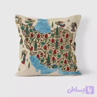 کوسن طرح نقشه قدیمی ایران