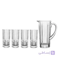 پارچ لیوان ناخمن مدل Nachtmann Aspen Cold Drink Set of 5 pieces