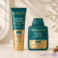 پک ترمیم‌کننده مو کراتین و آرگان ۵۵۰ میل | کد R03-F0544D6A