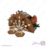 جعبه پذیرایی رومیزی مخصوص تی بگ و تنقلات MK001A