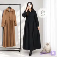 پیراهن مخمل کبریتی - پنبه و نخ