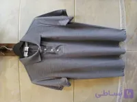 تیشرت مردانه یقه دار 3 دکمه