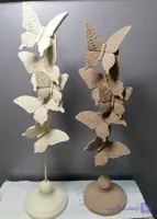 مجسمه دکوری تندیس پروانه جنس پلی استر