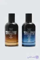 ادکلن 2قلو مردانه زارا نایت پور هوم 2و3 ZARA NIGHT POUR HOMME II + III EDP 2 X 100 ML اورجینال