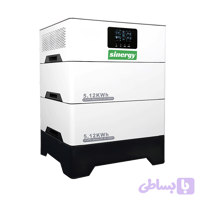 دستگاه برق اضطراری و خورشیدی SI-0510LFP1 (پاور استیشن هیبریدی) 5 کیلووات با ظرفیت باتری 10 کیلووات ساعت – سری پاور کیوب