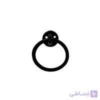 دستگیره مشکی کمد کابینت کشو جاکفشی دوپیچ+