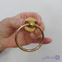 دستگیره طلایی کمد مبل کابینت جاکفشی دوپیچ اختصاصی