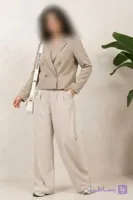 شلوار زنانه فول بگ کرپ سان جلو قد : 115 فری سایز - فروشگاه اینترنتی چیپ استور | cheep store