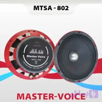 میدرنج 8 اینچ MTSA-802 مستر ویس Master Voice دو عددی توان 150w RMS حساسیت 95dB