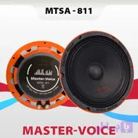 میدرنج 8 اینچ MTSA-811 مستر ویس Master Voice دو عددی توان 120w RMS حساسیت 95dB