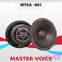 میدرنج 8 اینچ MTSA-801 مستر ویس Master Voice دو عددی توان 150w RMS حساسیت 95dB