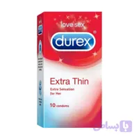 کاندوم نازک دورکس مدل EXTRA THIN EXTRA SENSATION بسته 10 عددی