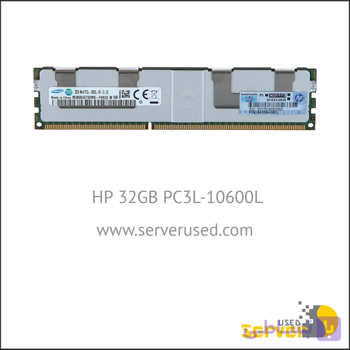 رم سرور استوک HP 32GB PC3L-10600L