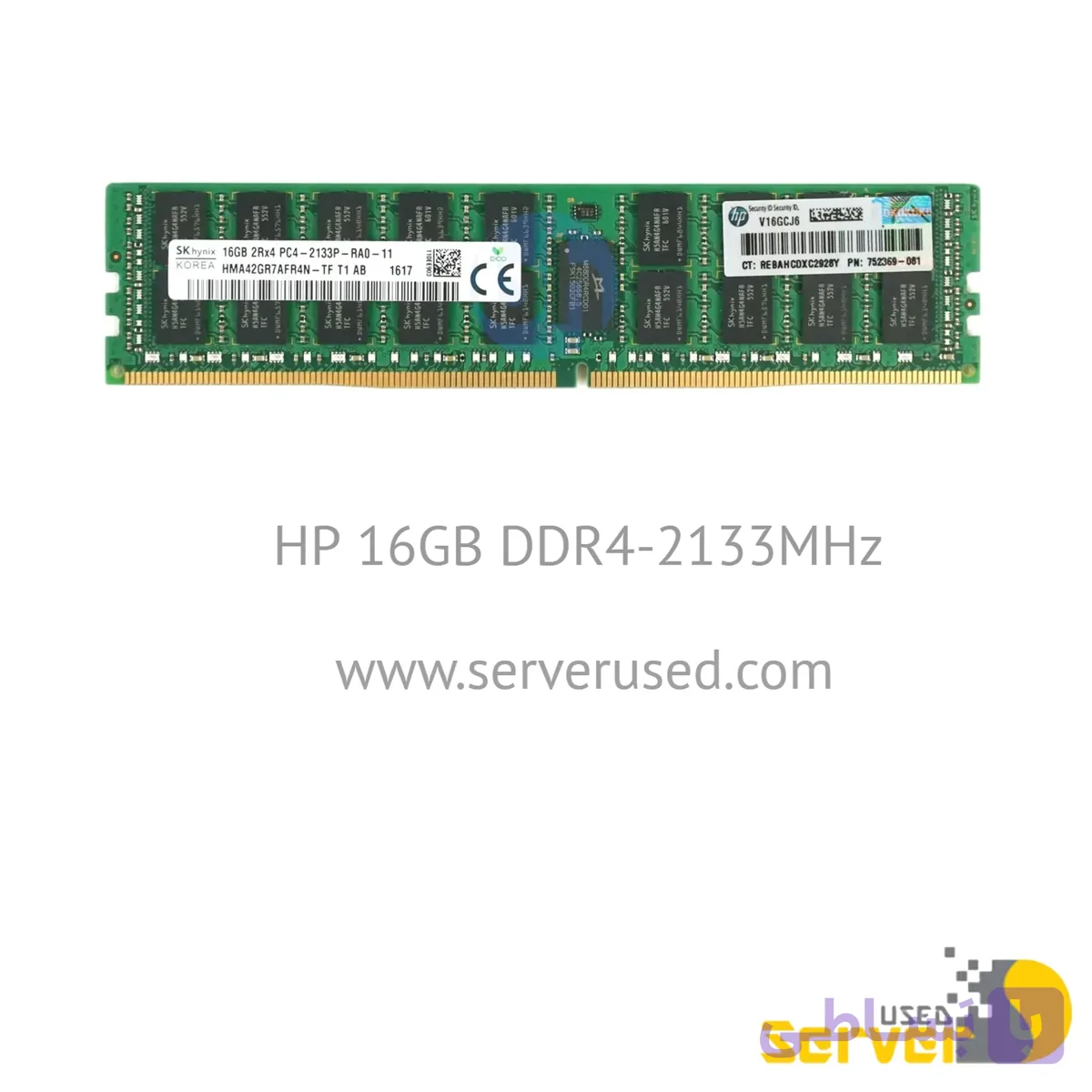 رم سرور استوک HP 16GB DDR4-2133MHz