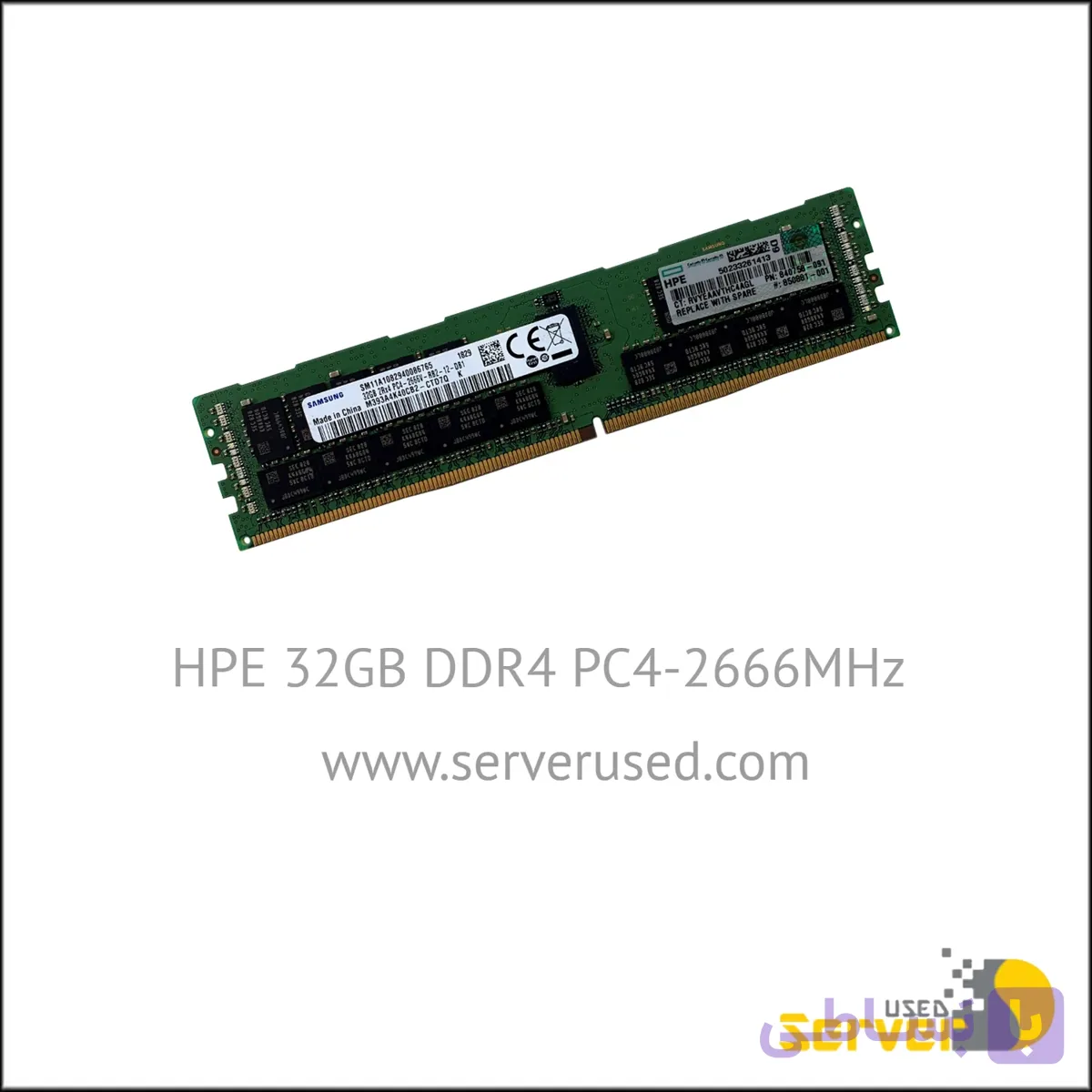 رم سرور استوک HPE 32GB DDR4 PC4-2666MHz