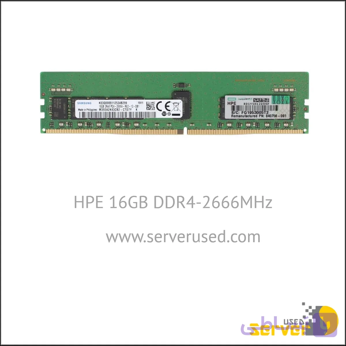 رم سرور استوک HPE 16GB DDR4-2666MHz