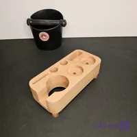 استند چوبی جای پرتافیلتر و تجهیزات قهوه  مدل پرادا سایز 51 و 58