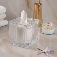 باکس دستمال کاغذی مدل الیسا کریستالی