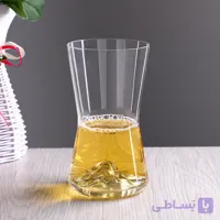 لیوان کوه برجسته کوه آلپ 320 سی سی برند دلی گلس DELISOGA