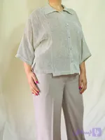 شومیز زنانه لینن - پوشاک سارابرجویی
