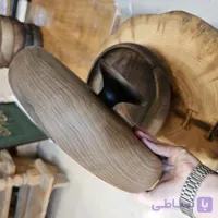 میوه خوری چوب گردو مدل پایه کوتاه