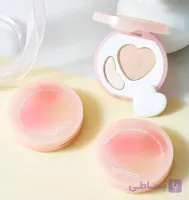 پالت قلبی دوکاره کانسیلر و پنکک BABAOOU