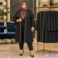 مانتو صوفیا نوار مغزی 11192 سایز 3 مناسب 52 تا 60