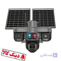 دوربین چهار لنز سیم کارتی سولار دو پنل AOV TA4 O-kam