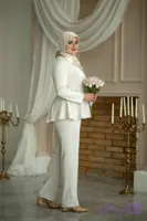 کت و شلوار عروس سلینا
