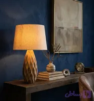 آباژور رومیزی چوبی مدل AZ