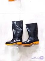 چکمه مردانه لاستیکی جنس PU