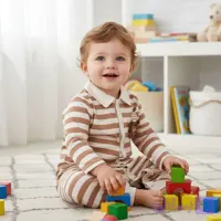 سرهمی تدی راه راه