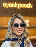 عینک آفتابی زنانه مستطیل موسکات رنگ یخی