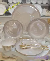 ارکوپال 26 پارچه طرح استراکچر رنگ شامپاین