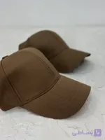 کلاه بیسبالی کتان شکلاتی