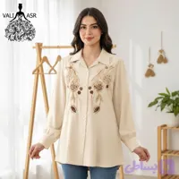 شومیزحریرگلدوزی الیزه