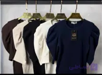 تیشرت کبریتی نخ پنبه درجه یک آستین پرنسسی