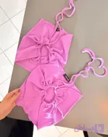 کراپ دخترانه زنانه سینه گره‌ای