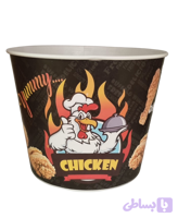 سطل سوخاری 3500 سی سی تعداد در کارتن 300 عدد