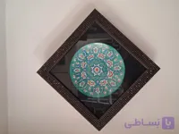 بشقاب ۱۶سانتی ساده با قاب پی وی سی